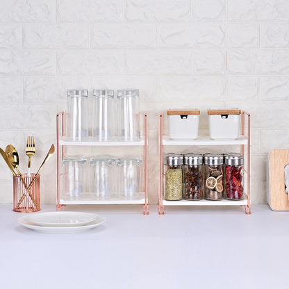 Rose Gold Storage Rack