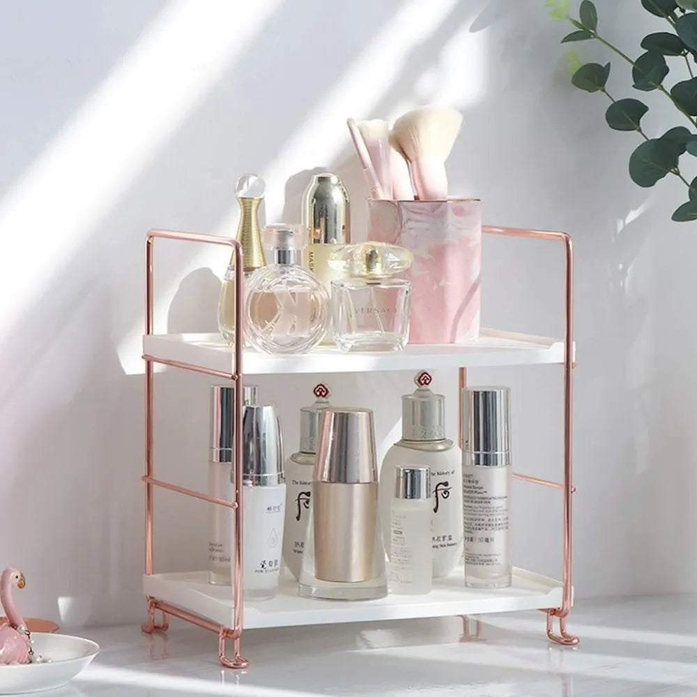 Rose Gold Storage Rack