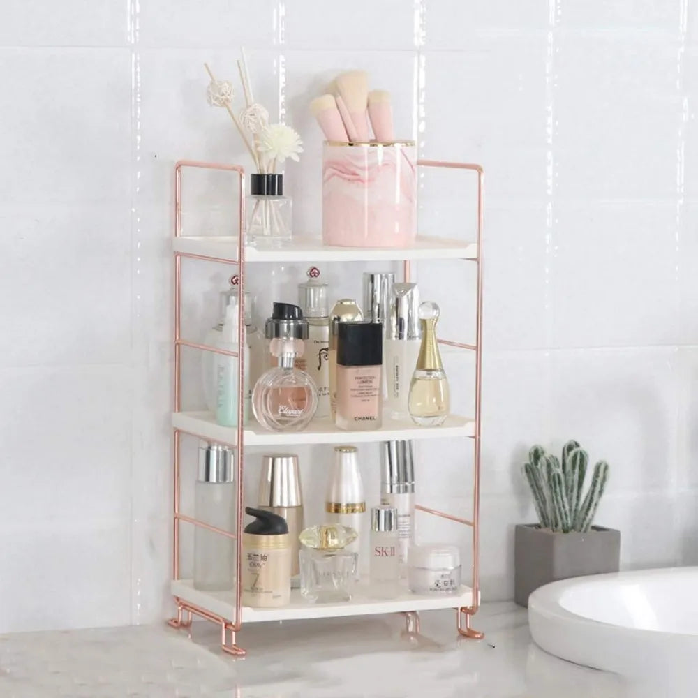 Rose Gold Storage Rack