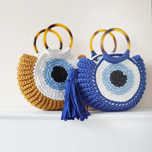 Mileena Evil Eye Crotchet Bag