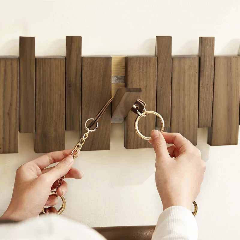 Symphony Walnut Coat Rack