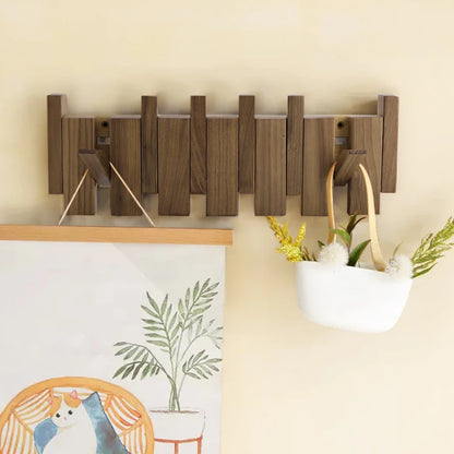 Symphony Walnut Coat Rack