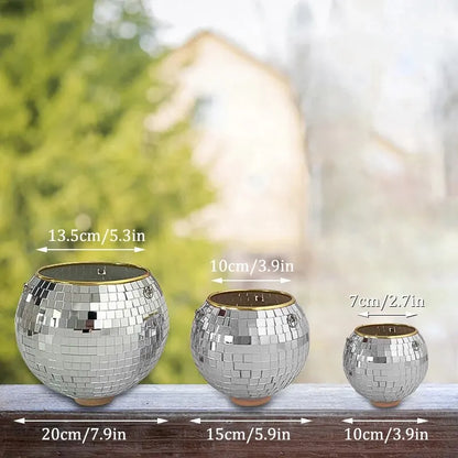 Disco Groove Flower Pot