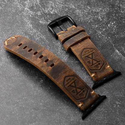 Vintage Leather Apple Watch Strap