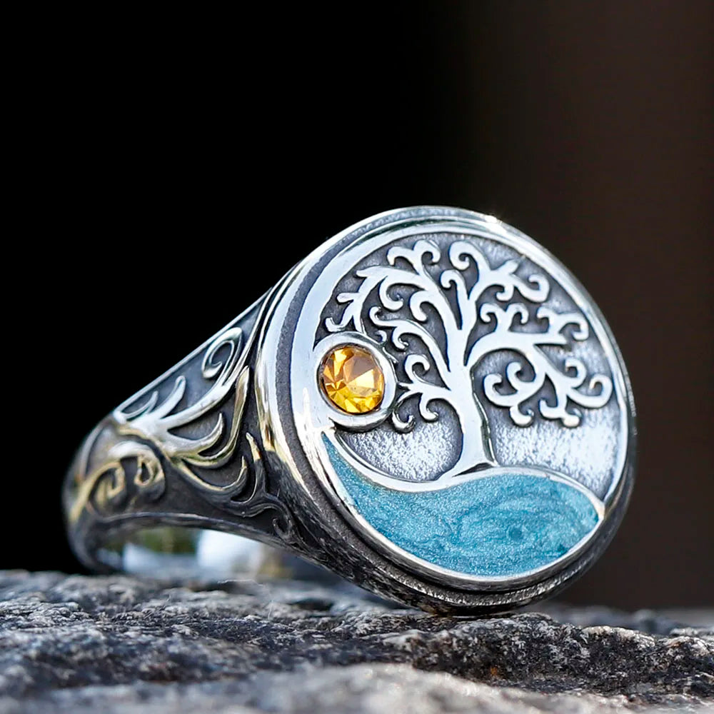 Viking Tree Of Life Ring