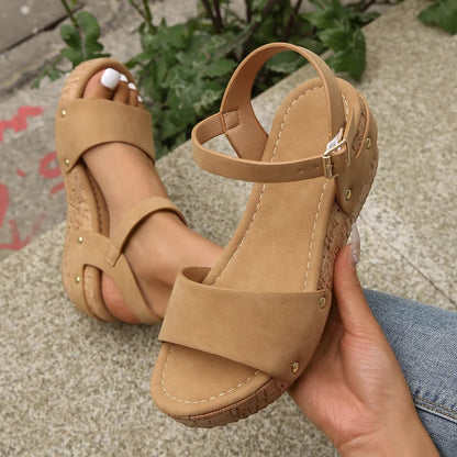 Lexa Womans Wedge Sandals