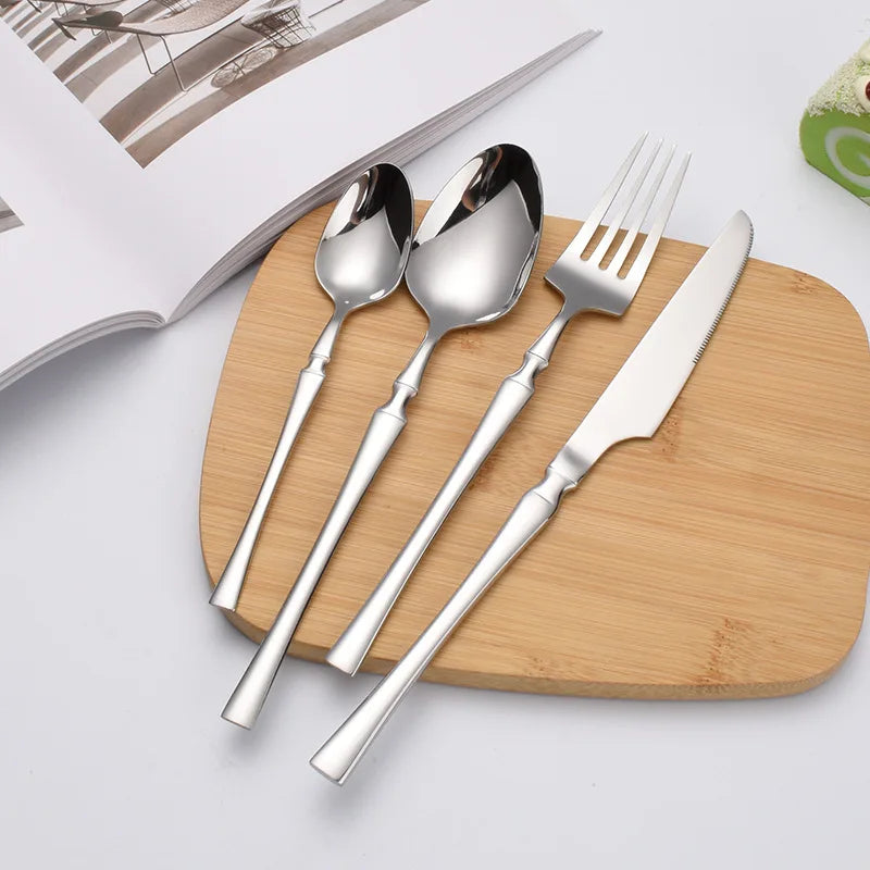 Minimalist Black Flatware Set