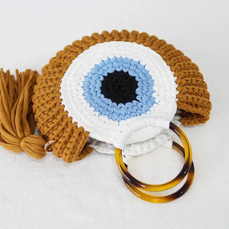 Mileena Evil Eye Crotchet Bag