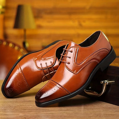 Orazio Leather Oxford Dress Shoes