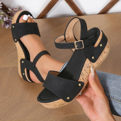 Lexa Womans Wedge Sandals