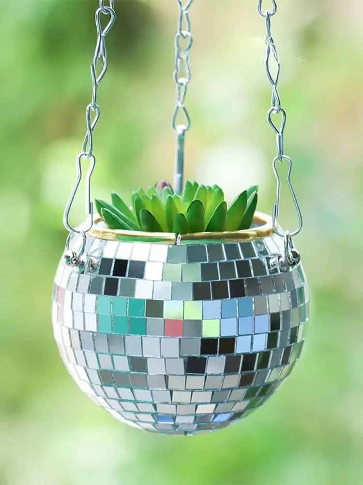 Disco Groove Flower Pot