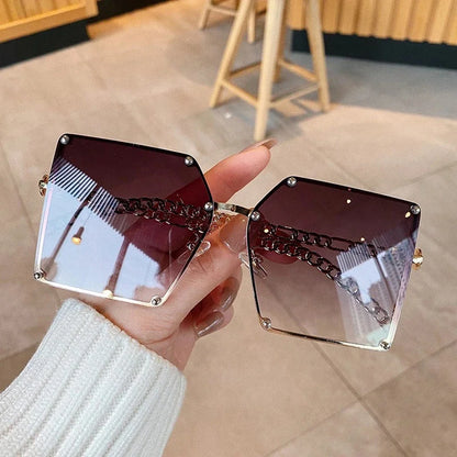 Oversize Chic Sunglasses